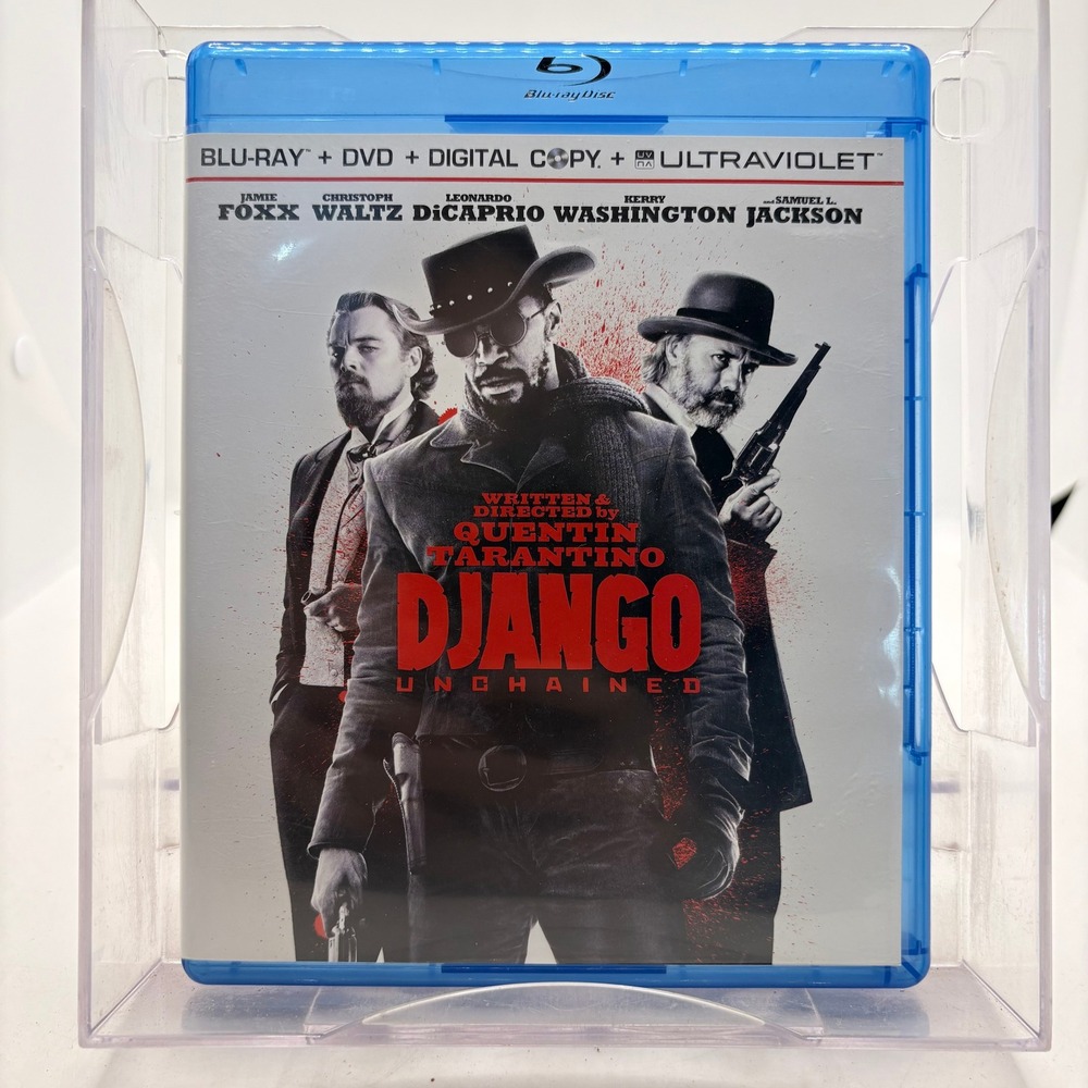 Django Unchained Blu-ray DVD Combo Pack Quentin Tarantino Jamie Foxx Movie